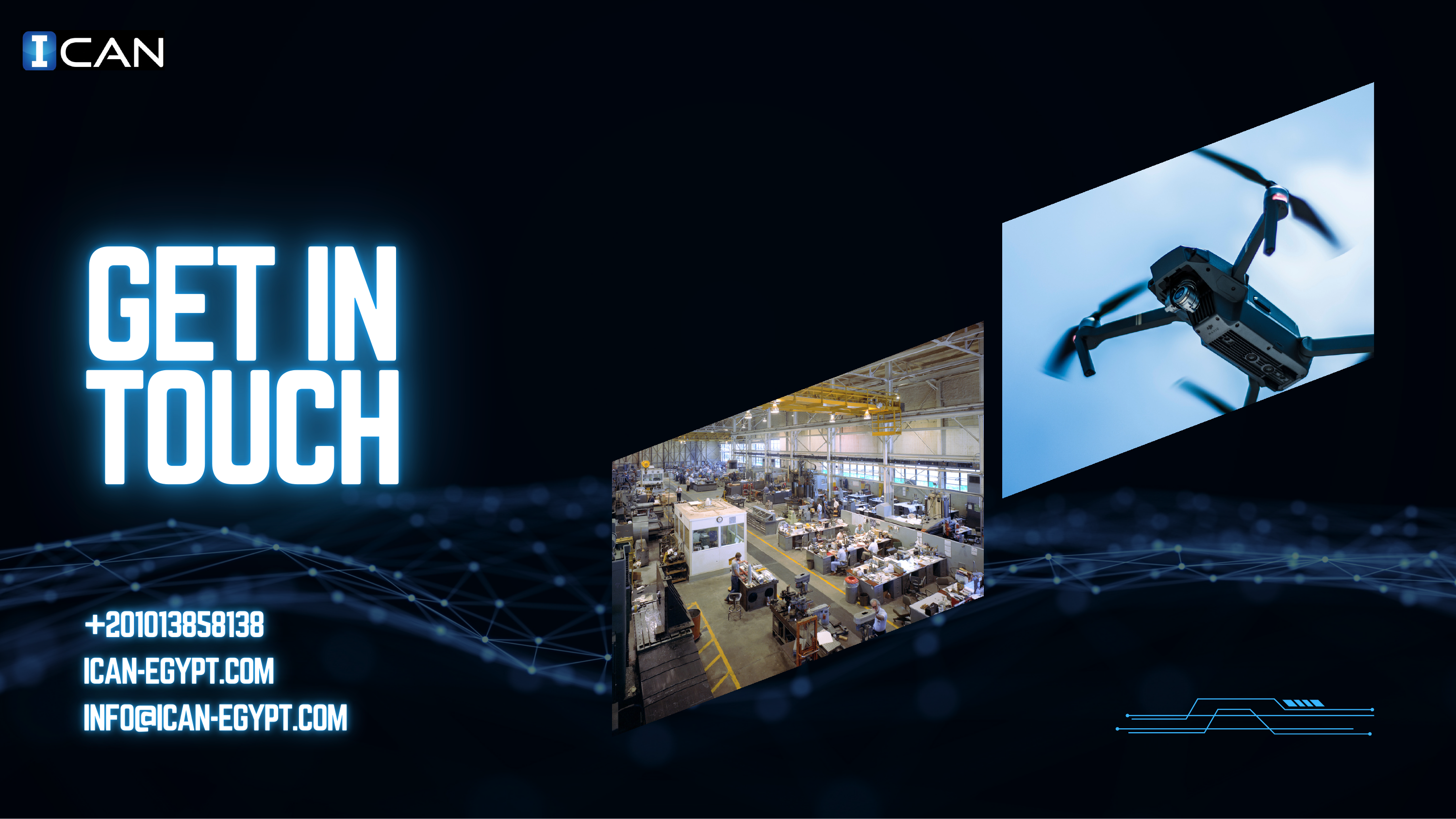 ICAN contact banner